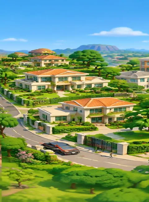 Illustrated Rayfield neighbourhood